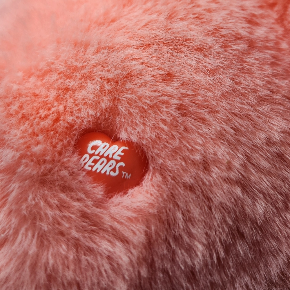 Care Bears Love-a-lot Bear Plush Toy Bright Pink Heart Tummy 10" - Picture 9 of 14